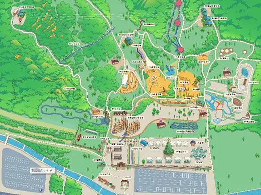 小板镇景区手绘地图在紧急疏散与救援中的重要作用 ？